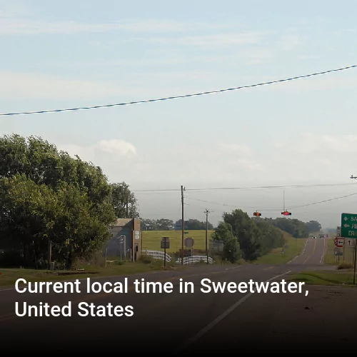 Current local time in Sweetwater, United States