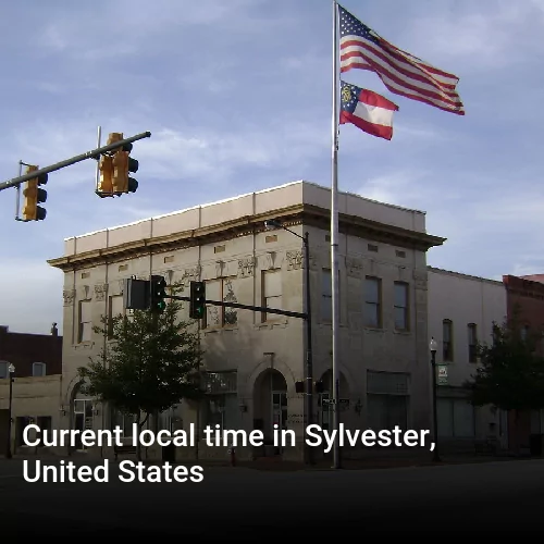Current local time in Sylvester, United States