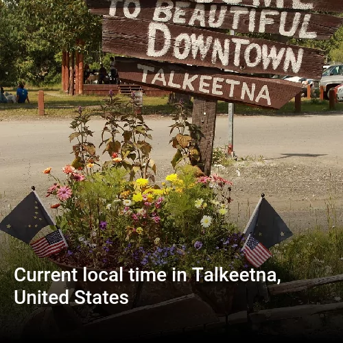Current local time in Talkeetna, United States