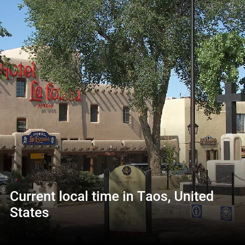 Current local time in Taos, United States