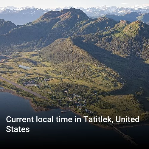 Current local time in Tatitlek, United States