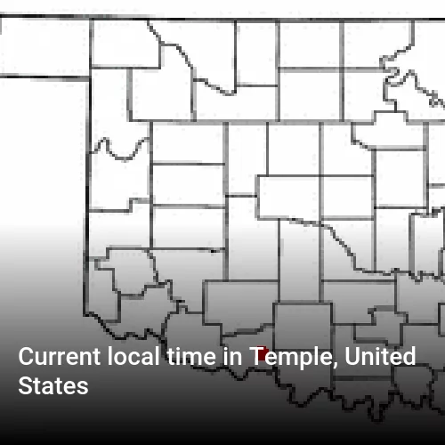Current local time in Temple, United States