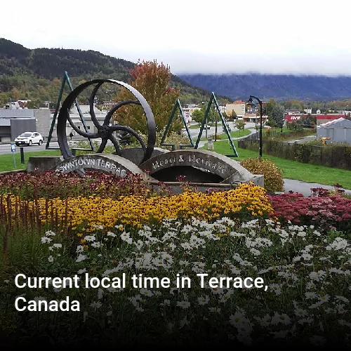 Current local time in Terrace, Canada