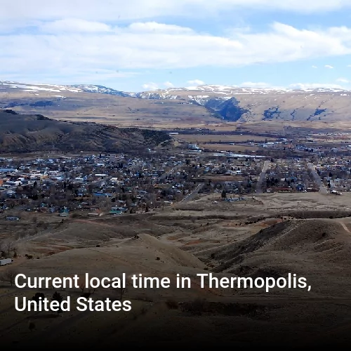 Current local time in Thermopolis, United States