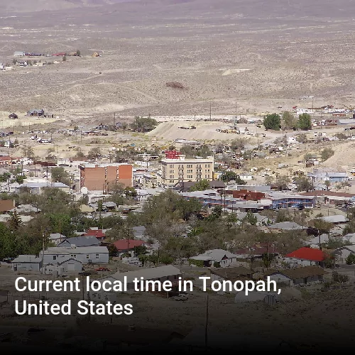 Current local time in Tonopah, United States