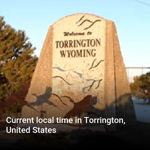 Current local time in Torrington, United States