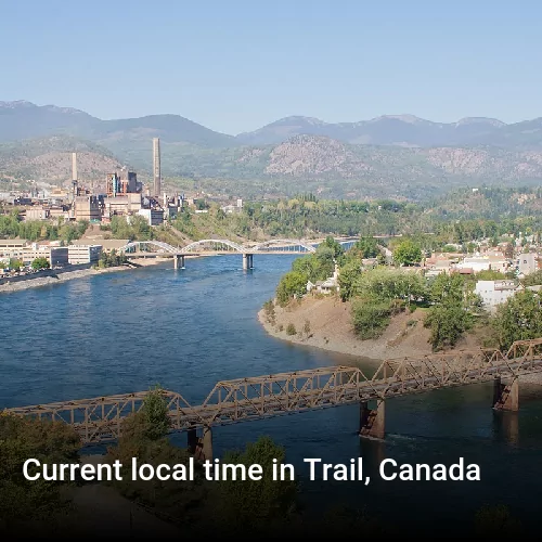 Current local time in Trail, Canada