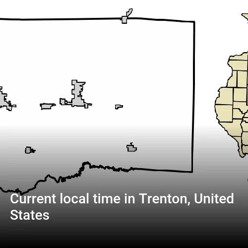 Current local time in Trenton, United States