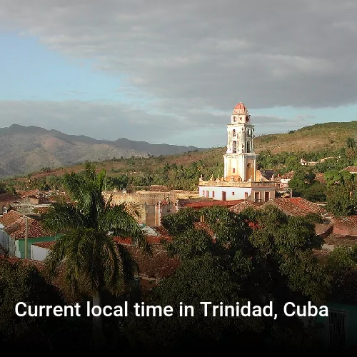 Current local time in Trinidad, Cuba