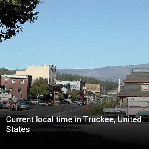 Current local time in Truckee, United States