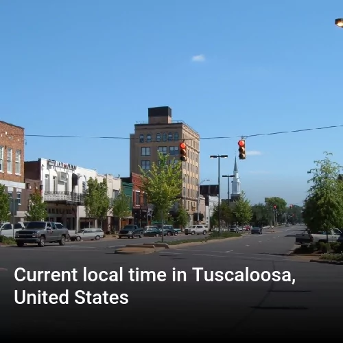 Current local time in Tuscaloosa, United States