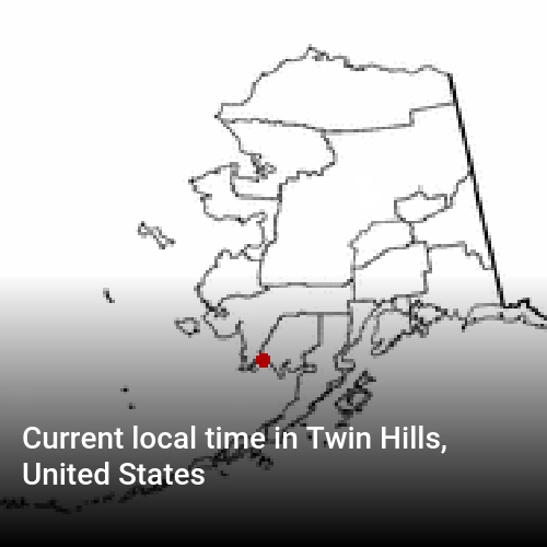 Current local time in Twin Hills, United States