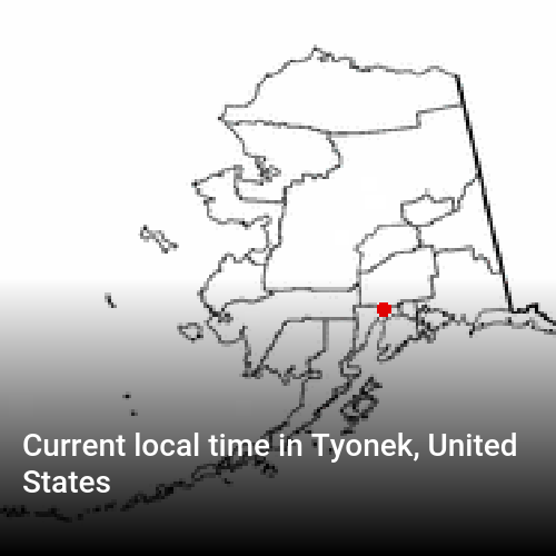Current local time in Tyonek, United States
