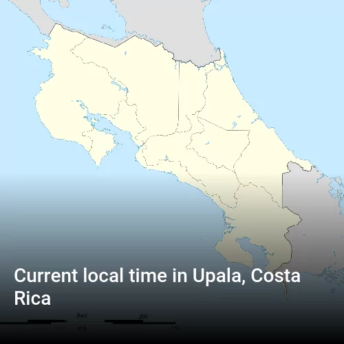 Current local time in Upala, Costa Rica