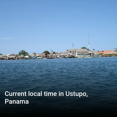 Current local time in Ustupo, Panama