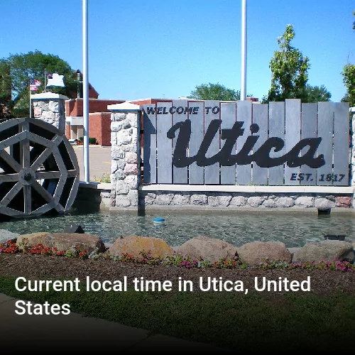 Current local time in Utica, United States