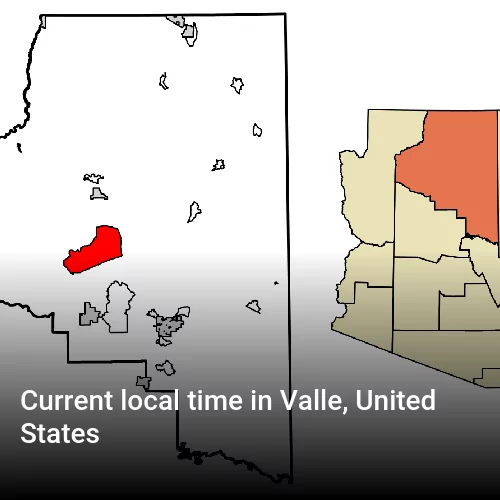 Current local time in Valle, United States