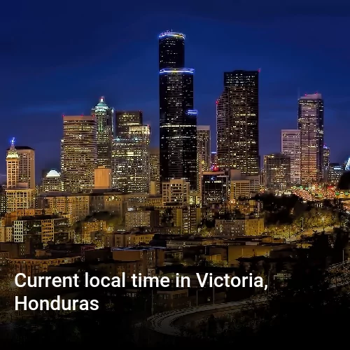 Current local time in Victoria, Honduras