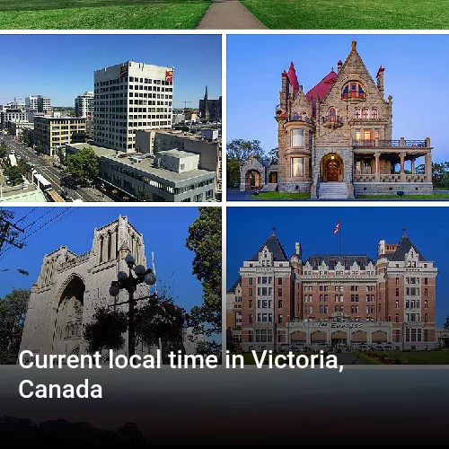 Current local time in Victoria, Canada