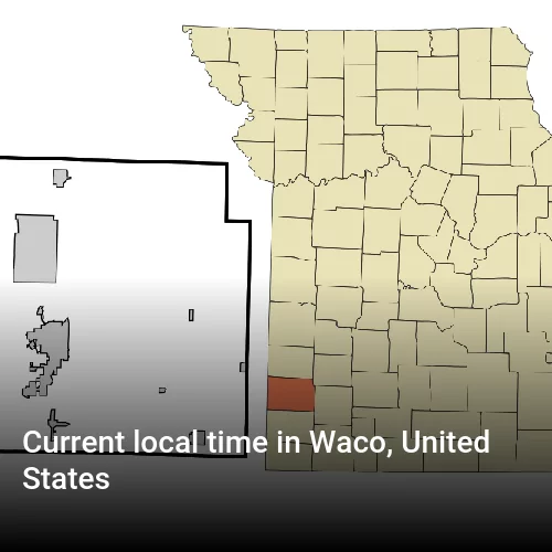 Current local time in Waco, United States