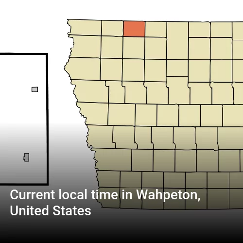 Current local time in Wahpeton, United States