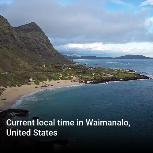 Current local time in Waimanalo, United States
