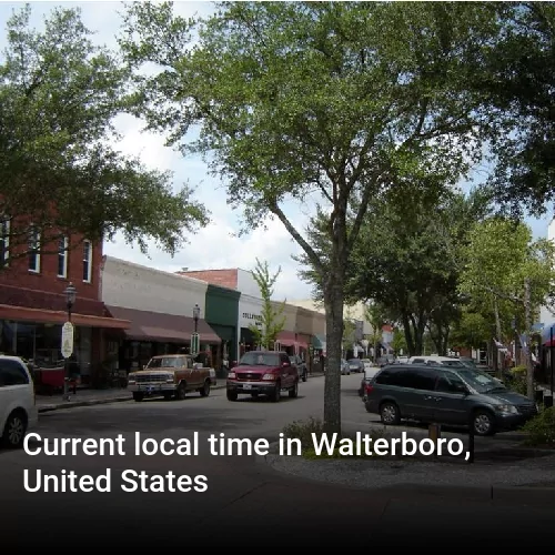 Current local time in Walterboro, United States