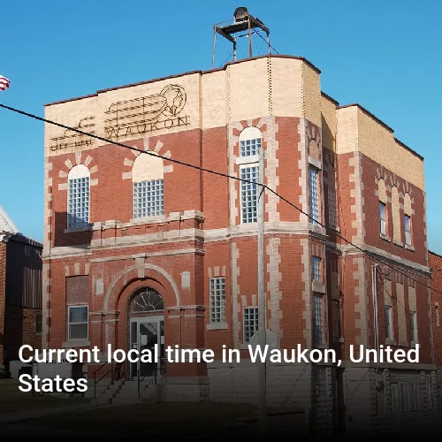 Current local time in Waukon, United States