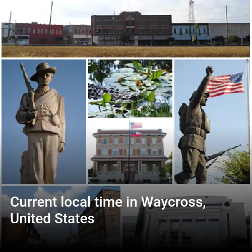 Current local time in Waycross, United States
