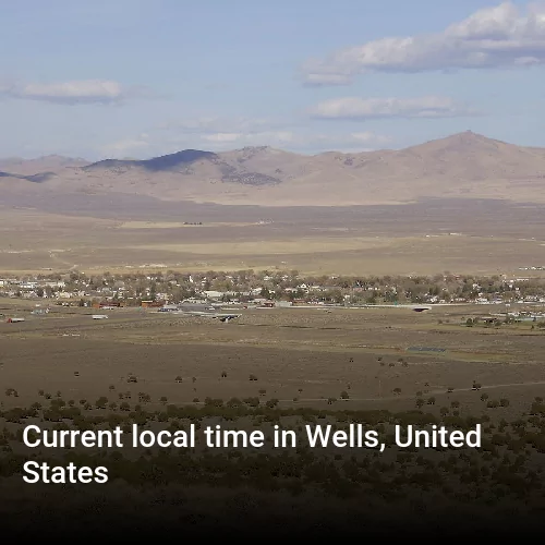 Current local time in Wells, United States