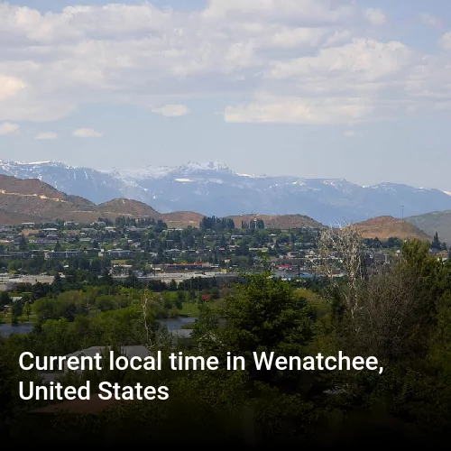 Current local time in Wenatchee, United States