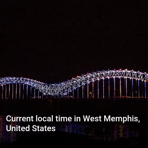 Current local time in West Memphis, United States