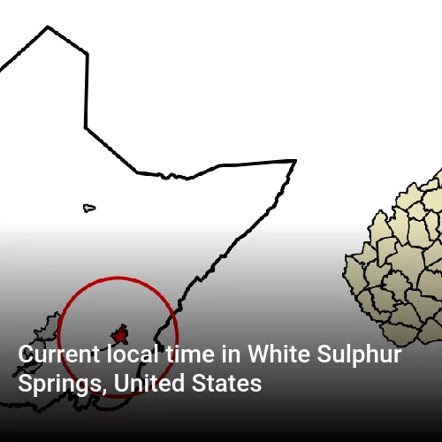 Current local time in White Sulphur Springs, United States