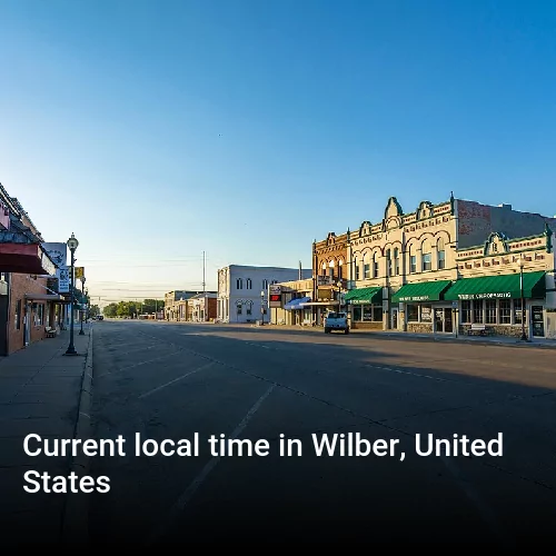 Current local time in Wilber, United States
