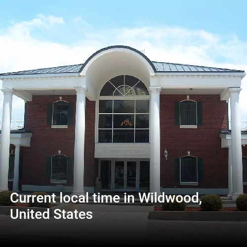 Current local time in Wildwood, United States