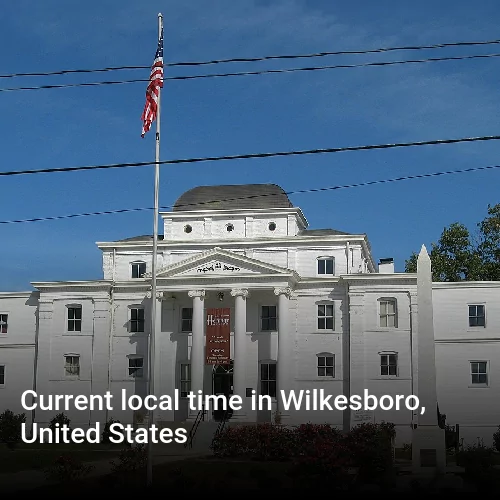 Current local time in Wilkesboro, United States