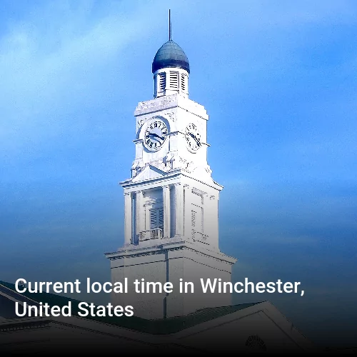 Current local time in Winchester, United States