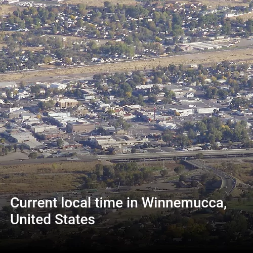 Current local time in Winnemucca, United States