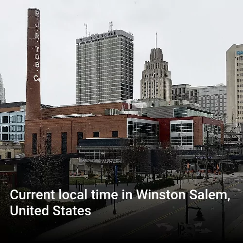 Current local time in Winston Salem, United States