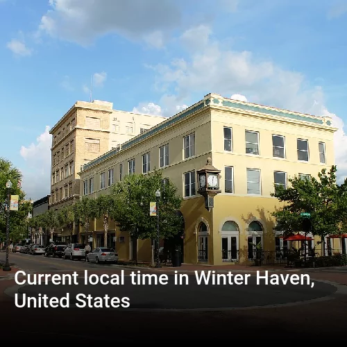 Current local time in Winter Haven, United States