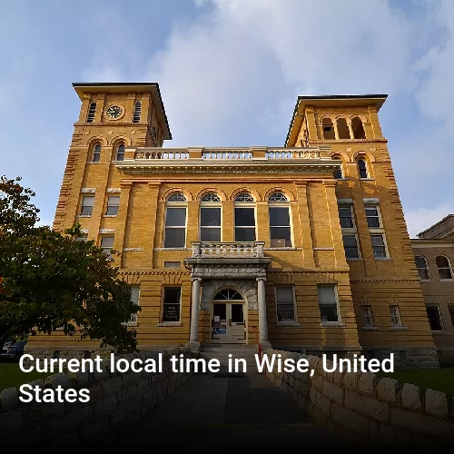 Current local time in Wise, United States