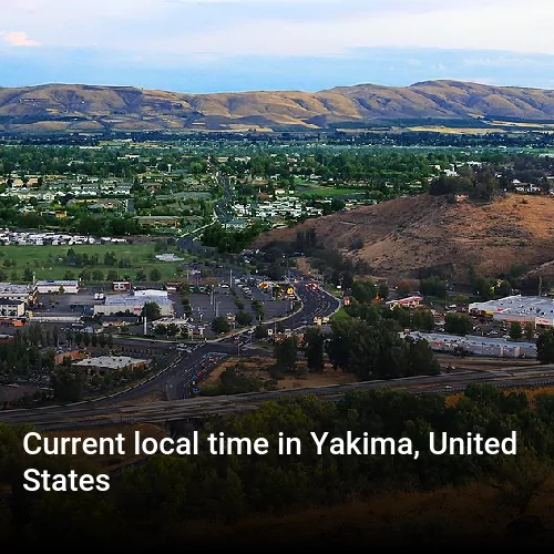 Current local time in Yakima, United States