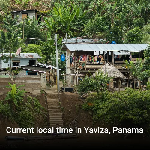 Current local time in Yaviza, Panama