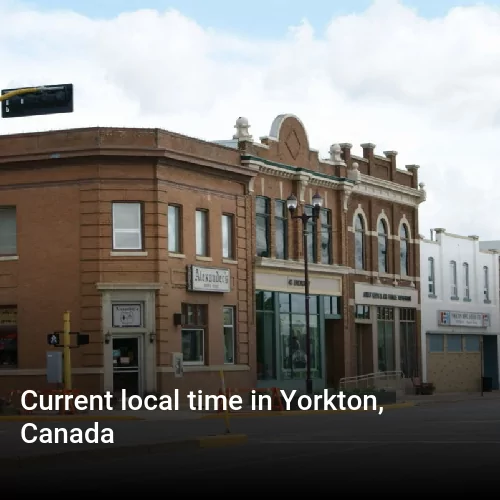 Current local time in Yorkton, Canada