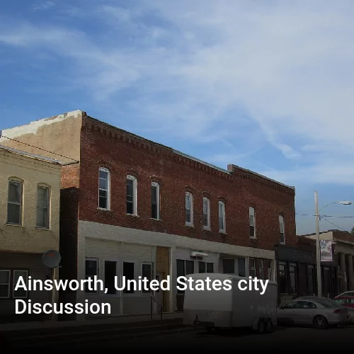 Ainsworth, United States city Discussion