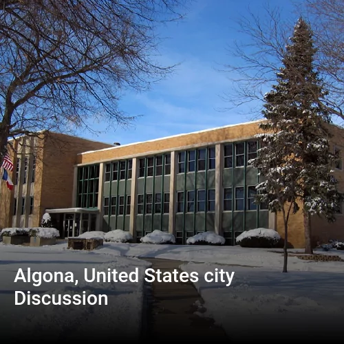 Algona, United States city Discussion