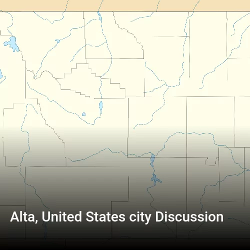 Alta, United States city Discussion