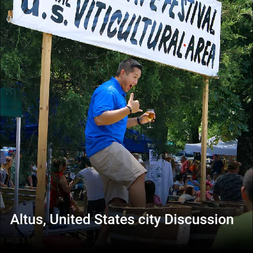 Altus, United States city Discussion