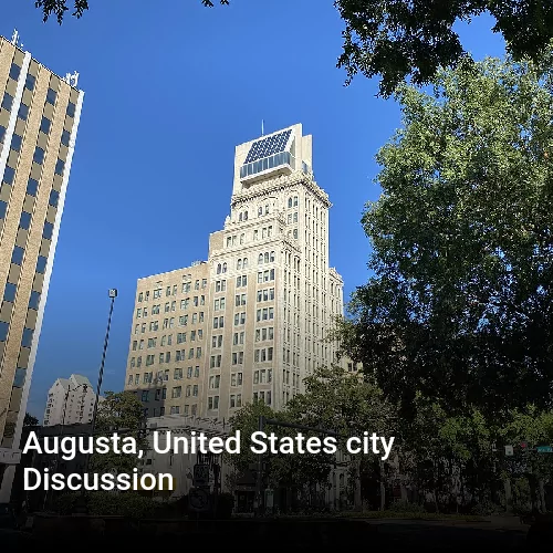 Augusta, United States city Discussion