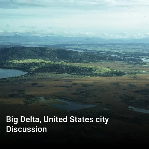 Big Delta, United States city Discussion